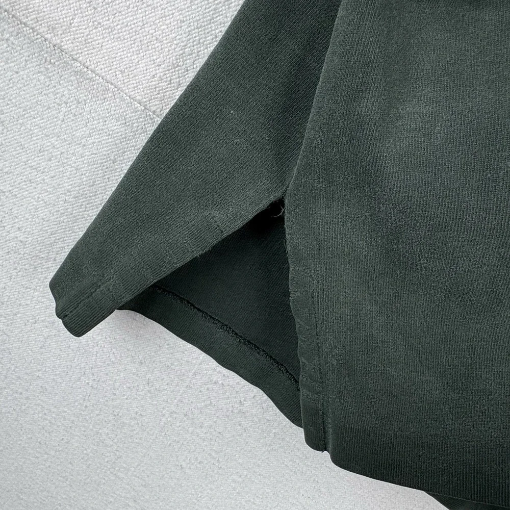 90's Vtg Polo Ralph Lauren Turtle Neck Shirt Men's L Green Soft *Distressed